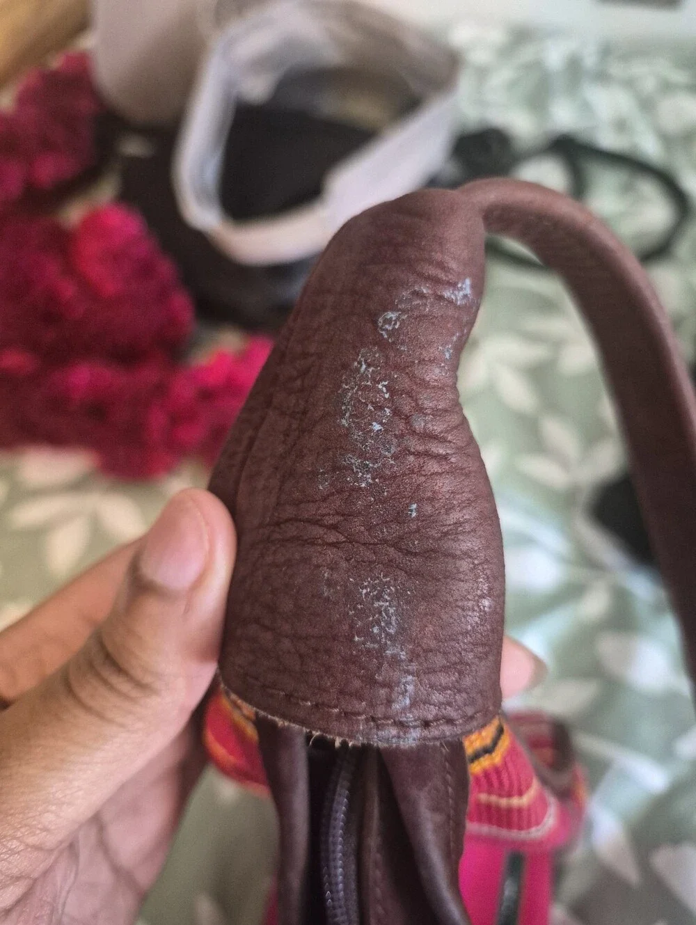 Vintage Tikal Guatemala Woven Huipil Hobo Bag
